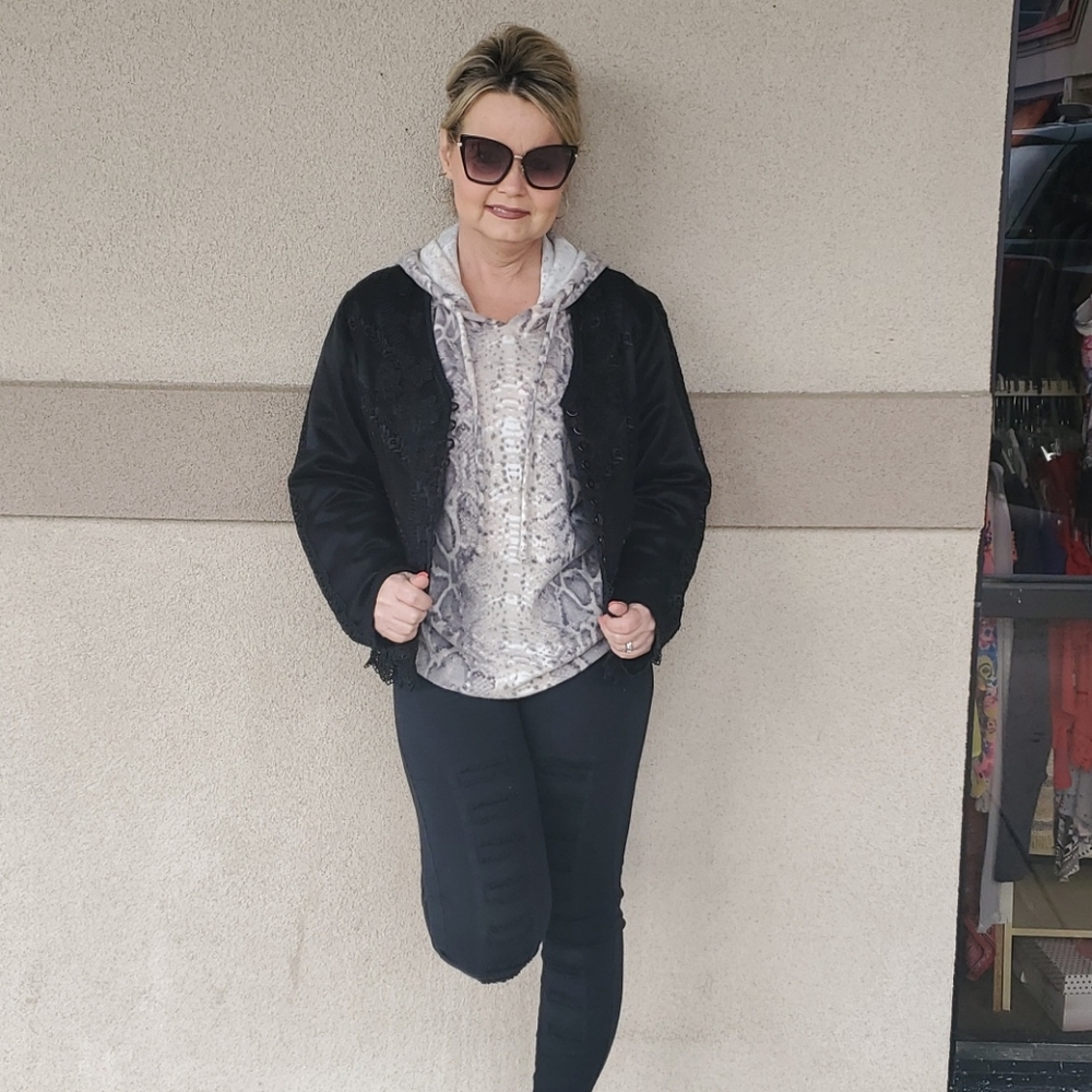 Sexy embellished funky Urban Tribe blazer